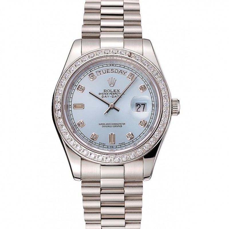 Rolex Day-Date Ice Blue Dial: L’Eleganza del Lusso